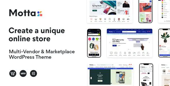 Motta 1.4.6 – Multi-Vendor and Marketplace WordPress Theme